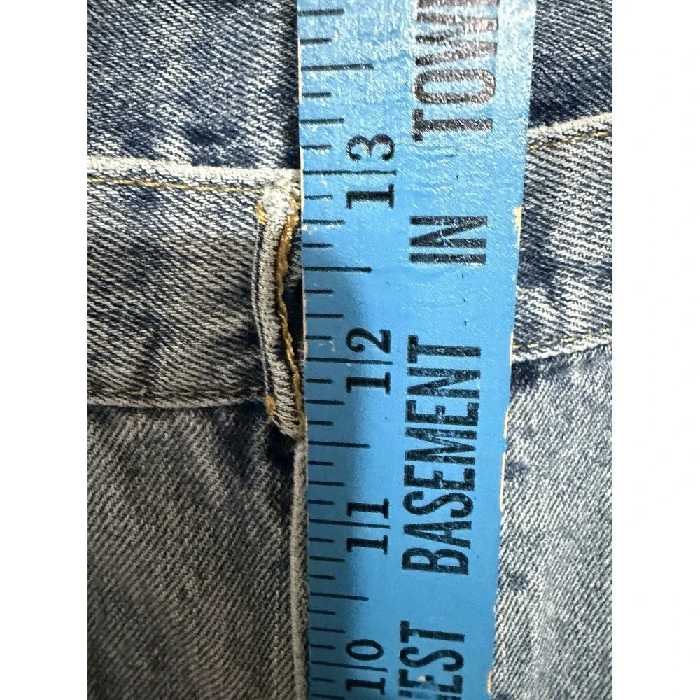 Levis 505 Jeans Mens 38x29 Blue Regular‎ Straight Light Wash Denim Pants